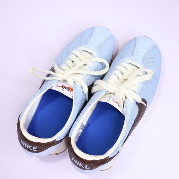 NIKE LD-1000 Low Cut Sneakers Light Blue Milk Brown Running Active Women's 8 - Picture 5 of 8